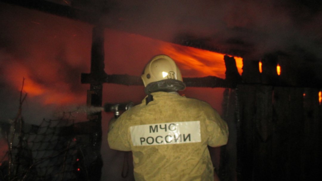 Пожар в Борисоглебском районе