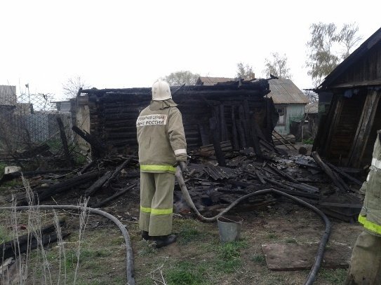 Пожар в Борисоглебском районе